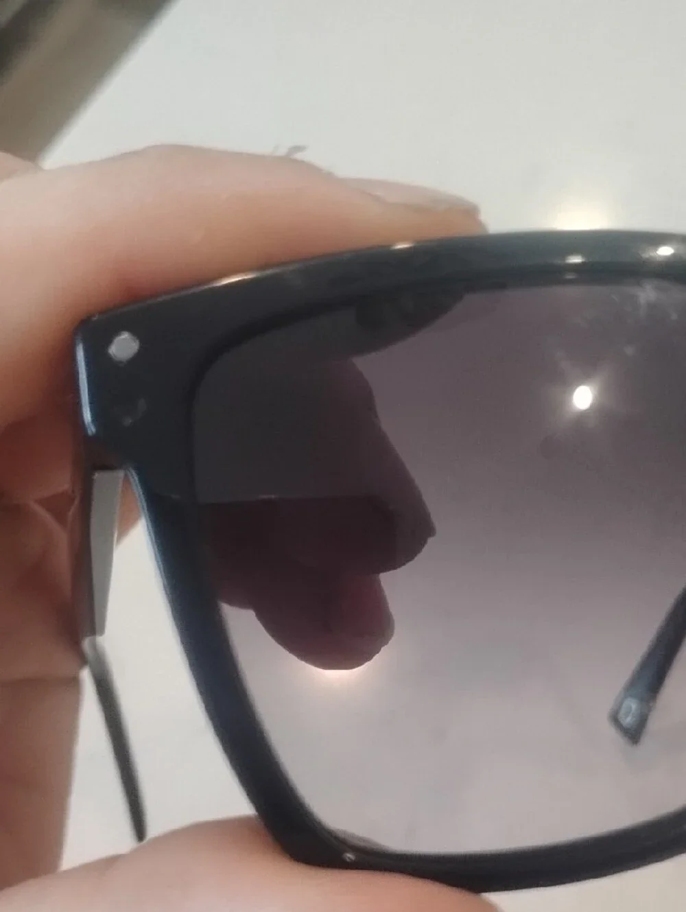 Marc Jacobs Black Gradient Square Sunglasses